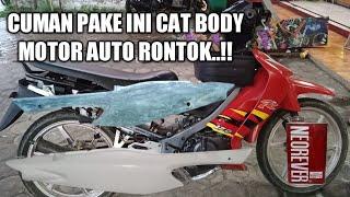 CARA MERONTOKAN CAT DI BODY MOTOR || SEBELUM DI CAT ULANG #remover #catremover #saporo