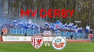 MV Derby in Greifswald!! Greifswalder FC vs Hansa Rostock II Stadion Vlog #fussball  #hansarostock