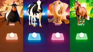 Funny Ferdinand vs Funny Cow vs Jungle Beat Elephant vs Funny Horse | Coffin Dance