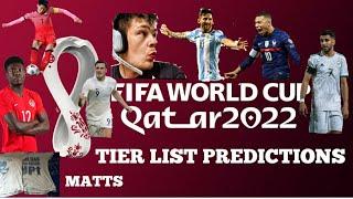 FIFA World Cup 2022 tier list with The Doug-Out Football Channel