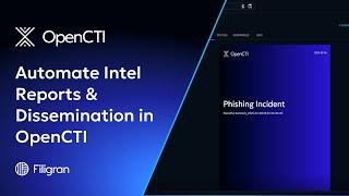 Automate Intel Reports & Dissemination with Ariane AI in OpenCTI