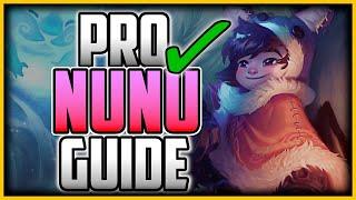 HOW TO PLAY NUNU JUNGLE LIKE A PRO IN 23 MINUTES - Nunu Jungle Commentary Guide - League of Legends