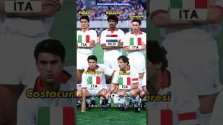 AC Milan squad vs SL Benfica Final Champions League 1990  Nations ️ #footballshorts #rossoneri