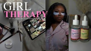 GIRL THERAPY Vlog : A little bit busy BUT with Girl Therapy🩷…(motivational self care)