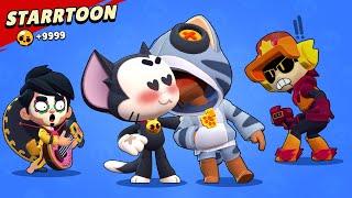 KIT KISS LEON Poco CCTV Larry & Lawrie #starrtoon  Brawl Stars