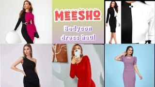 Meesho Bodycon Styling Dresses Under Rs300! meesho bodycon #meesho