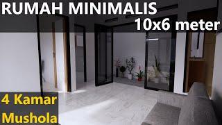 Rumah Super Keren 10x6 meter - 4 Kamar dan ada Mushola