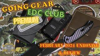 Going Gear EDC Club Premium February 2024 - Unboxing & Review