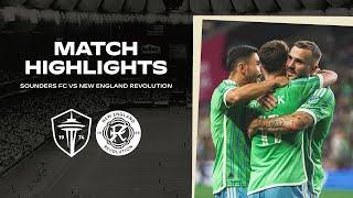 HIGHLIGHTS: Seattle Sounders FC vs. New England Revolution | July 6, 2024