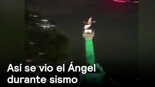 Ángel de la Independencia se remece con sismo del 7 de septiembre - Despierta con Loret