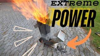 Powerfull Rocket Stove- Full Build