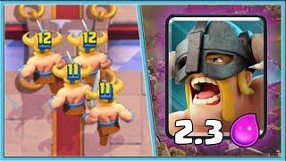  ЭЛИТКА ПОД РЕЙДЖЕМ ЗА 2.3 ЭЛИКСИРА! САМАЯ БЫСТРАЯ КОЛОДА В МИРЕ / Clash Royale