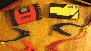 Gooloo 800A and DBPower 500A Jump Starter