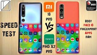 Xiaomi Mi 10 Pro vs Oppo Find X2 Pro Speed Test