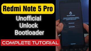 Instant UBL for Redmi Note 5 Pro (Unofficial Unlock Bootloader for whyred) COMPLETE Tutorial