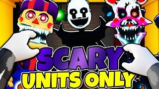 I Used The SCARIEST UNITS In Five Nights TD..