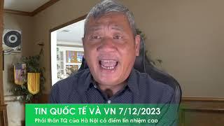 TIN QUỐC TẾ VÀ VN 7/12/2023