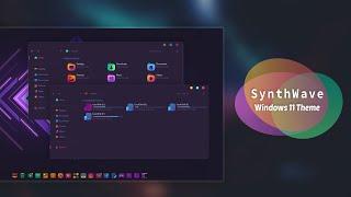 Synthwave 84 Theme for Windows 11 || Best Windows 11 Customization