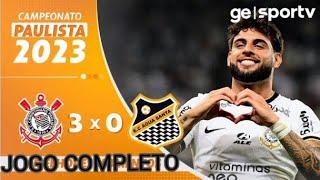 Corinthians 3 X 0 Água Santa -SP Campeonato Paulista 2023 Jogo Completo (PREMIERE HD)