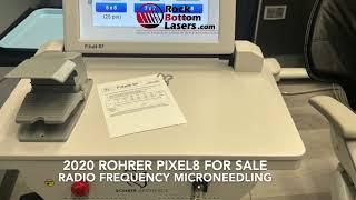 2020 Rohrer Aesthetics Pixel8 RF Microneedling Radio Frequency Laser For Sale