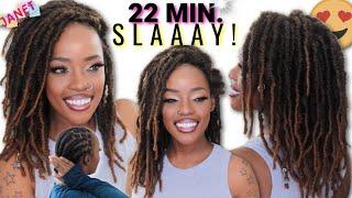  NEVER  Do Individuals Again! 70 XL Born Locs in 22 Minutes! | MARY K. BELLA | Janet Collection