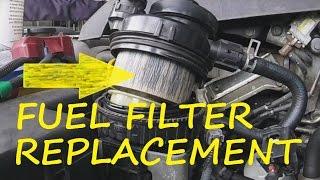 TOYOTA FUEL FILTER CHANGE