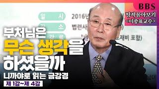 [BBS 띵작 몰아보기]이중표교수(1)-니까야로 읽는 금강경(1강-4강) #부처님은무슨생각을하셨나