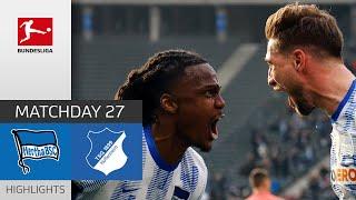 Hertha Berlin - TSG Hoffenheim 3-0 | Highlights | Matchday 27 – Bundesliga 2021/22