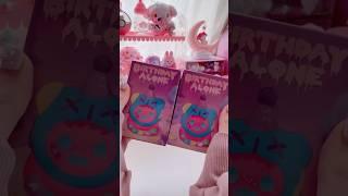 Shinwoo birthday alone blind box #kawaii #desksetup #pink #cutestuff #asmr #blindbox #shinwoo