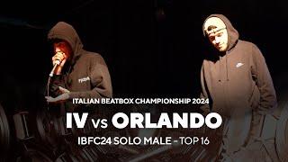 IV vs ORLANDO | IBF CHAMPIONSHIP 2024 | SOLO MALE | Top 16