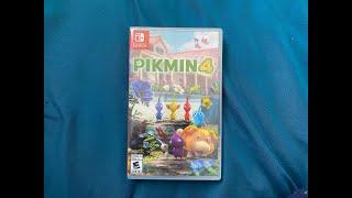 Pikmin 4 Nintendo Switch Unboxing