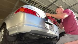 Polishing The Paint on My 2003 Acura RSX Type S