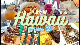 #74【Hawaii vlog】NEW restaurant, NEW Taiwan sweets, NEW Kalbi & Sushi restaurant and NEW shoe store!