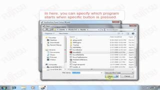 Fujitsu PC LIFEBOOK Application Panel Tutorial.wmv