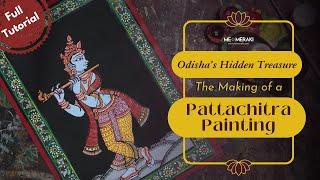 Odisha Pattachitra Painting Tutorial with Memeraki | Pattachitra of Odisha | Pattachitra Painting