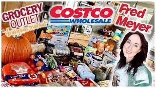 Large Costco and Grocery Outlet Weekly Grocery Haul | Family of Five