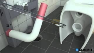 HaustechnikDialog präsentiert: Geberit Monolith für Stand-WC