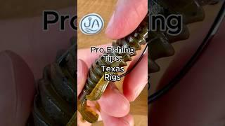 PRO Texas Rig Fishing Tips to help you catch more bass #fishing #fishingtips #texasrig #bassfishing