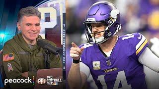 Minnesota Vikings, Seattle Seahawks win big in Week 13 | Pro Football Talk | NFL on NBC