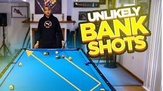 Advanced Bank Shots in Pool, for Trouble Situation - (Pool Lessons)