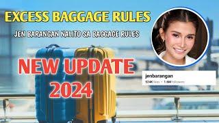 BAGGAGE RULES FOR 2024 TRAVEL||UPDATED