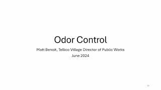 Infrastructure Projects #4 & #5: Odor Control