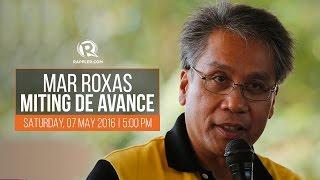 LIVE: Mar Roxas miting de avance