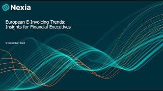 European E-Invoicing Trends: Insights for Financial Executives