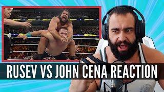 Miro Reacts to Rusev vs John Cena! (FIRST WATCH)