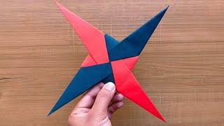 How to make a Origami paper Ninja Star | Origami Ninja Star | Ninja Star (Shuriken)