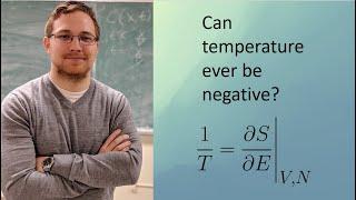 Can temperature be negative? (Kelvin scale)