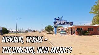 Adrian, Texas to Tucumcari, New Mexico! Drive with me from Texas to New Mexico!