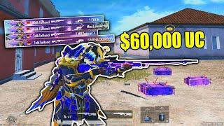 I spent $60,000 UC for NEW AWM SKIN and this happened... | PUBG Mobile