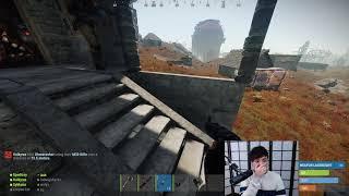 Sykkuno watches Valkyrae commit murder - OTV & Friends Twitch Rust Funny clips